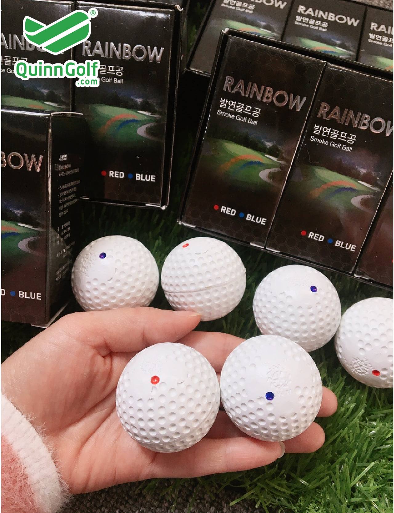 Bóng golf xì khói dành cho khai mạc giải đấu